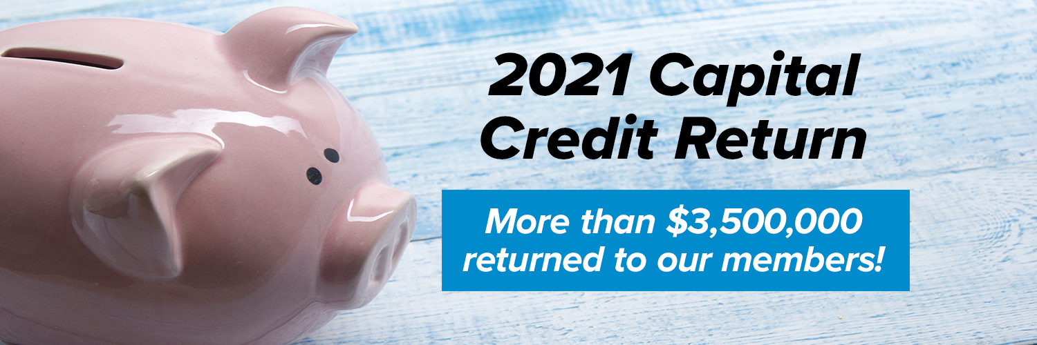 Carousel, capital credits 2021